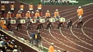 Carl Lewis The Master Finisher  Faster Higher Stronger  BBC Two [upl. by Yblocaj]