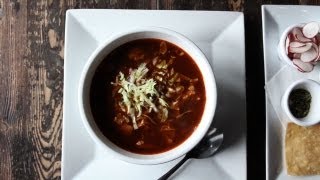 NY CHOW Report  Pozole Garibaldi at Mesa Coyoacan [upl. by Erlond]