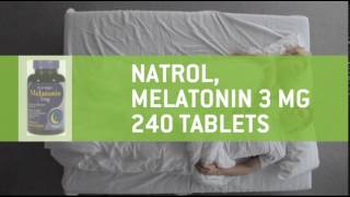 Natrol Melatonin 3mg  A Natural Nightcap [upl. by Brag]