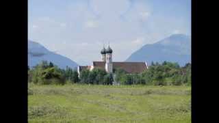 BENEDIKTBEUERN TÖL Basilika St Benedikt  Benediktusglocke und Vollgeläute [upl. by Eibber]