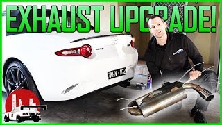 HOW TO GOODWIN ROADSTERSPORT EXHAUST INSTALL amp REVIEW [upl. by Jeffrey48]