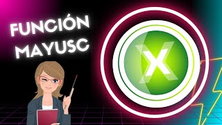 FUNCION MAYUSC EN MICROSOFT OFFICE EXCEL [upl. by Einnoc644]