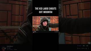 The Kid Laroi Shouts Out ImDontai In Twitch Live Stream [upl. by Kingsbury]