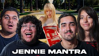 Americans React To JENNIE  Mantra Official Music Video [upl. by Littlejohn]