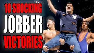 10 Surprising Jobber Wins in WWE [upl. by Nywroc109]