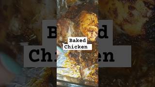 Juicy full chicken oven baked bakedchicken chicken foodchannel homemade [upl. by Devaj]