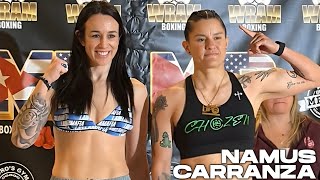 ELIA CARRANZA VS CHRIS NAMUS CARA A CARA [upl. by Aical]