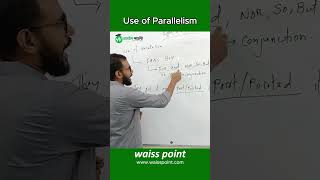 Use of Parallelism grammer english viralvideo [upl. by Atteragram]