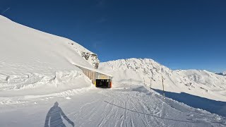 Arosa Lenzerheide Piste 21  Parpaner Rothorn Ski Schweiz Arosa 16122023 4K SCENIC VIEW [upl. by Studdard]