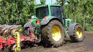 John Deere 6830 Premium Ploughing Sound [upl. by Adaynek]