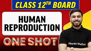 HUMAN REPRODUCTION  Complete Chapter in 1 Shot  Class 12th BoardNCERT [upl. by Ennaej]