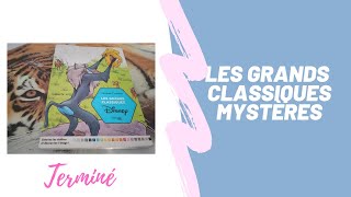 Livre de coloriage terminé  Les grands classiques mystères [upl. by Susejedairam]