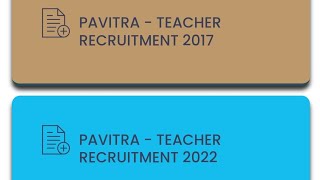 Pavitra Portal Registration start 2023  Teachers Bharti 2023 [upl. by Ainoek222]