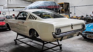 1965 Ford Mustang Fastback 347 Pro Touring Build Project  Classic Design With Modern Performance [upl. by Trager93]