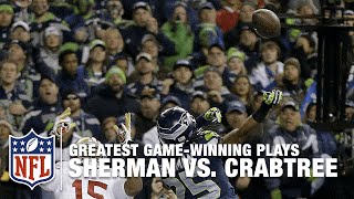 Richard Sherman vs Michael Crabtree The Swat Heard Around the World  2013 NFC Championship Game [upl. by Toile245]