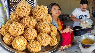 🔥মোয়া তৈরির এই গোপন টিপস কেউ দেবে না│Murir Moa Recipe Or Chirer Moa Recipe│Murmura Laddu Recipe [upl. by Ardnaz388]