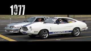 1977 Modified Mustang Cobra II  Part 2 Drag Racing [upl. by Tedman]