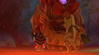 MONSTER HUNTER STORIES  Uragaan EX Boss Battle [upl. by Rakabuba]