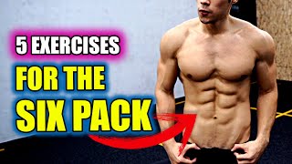 5 Awesome Exercises For The Six Pack Abs [upl. by Vallery456]