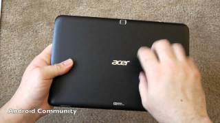 Acer Iconia Tab A700 Unboxing [upl. by Tattan]