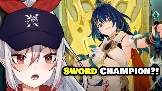 SWORD CAT ONLINE  Yun Li Myriad Celestia Trailer REACTION  Honkai Star Rail ENJP [upl. by Erkan]