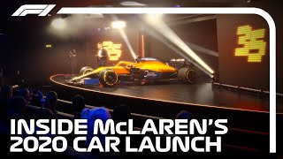 Inside McLarens MCL35 Car Launch [upl. by Adamski]