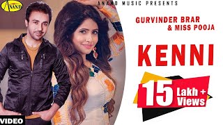 Gurvinder Brar amp Miss Pooja  Kenni  New Punjabi Song 2020  Anand Music l Latest Punjabi Song 2020 [upl. by Ynattir]