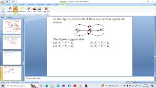 In this figure electric field lines in a certain region are shown [upl. by Fraya]