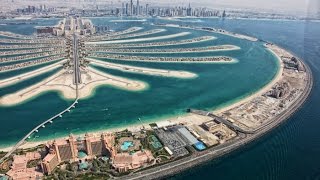 Constructing Palm Jumeirah Dubai — Palm Island Dubai — Megastructure  Nakheel [upl. by Satterfield]