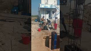 Column box marking shoe marking  constructionupdates tamilnaduconstruction [upl. by Jary]