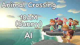 Animal Crossing NH 10AM Sunny music but extended with AI [upl. by Marianna]