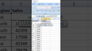 Counting Cells in Excel with COUNTIF  Excel Countif Finction [upl. by Valentijn]