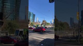 Melbourne CBD melbourne city Melbourne roads trip relax driving beautiful city tour fitzroy [upl. by Desberg]