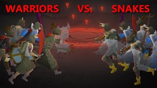 SOLOMISSION SNAKES VS THE ODABLOCK WARRIORS DEADMAN ALLSTARS [upl. by Bremer]