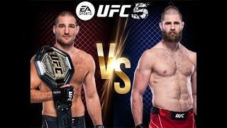 UFC SEAN STRICKLAND VS JIRI PROCHAZKA MIDDLEWEIGHT CHAMPIONSHIP SUPERFIGHT ON LEGENDARY DIFFICULTY [upl. by Anala]