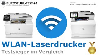 Beste WLANLaserdrucker 2024 TOP 5 🥇 TestSieger Vergleich WiFi Drucker [upl. by Enyrhtac783]