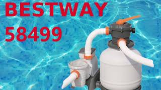 Filtr Piaskowy Bestway FlowClear 58499 [upl. by Ardekal961]