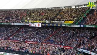 ADOFans zorgen voor kippenvel in De Kuip [upl. by Llewon142]