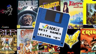 Top Amiga OCSECS Games You Must Play  Letter E amiga commodoreamiga retrogaming [upl. by Ardnyk]