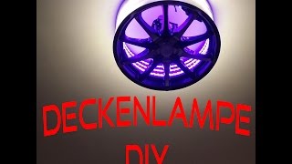 Deckenbeleuchnung aus einer Felge LED RIM Selber bauen DIY [upl. by Kitty]