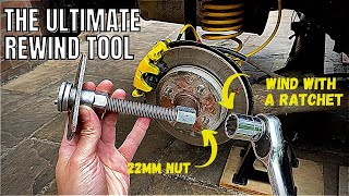 How To Supercharge Your Brake Caliper Rewind Tool [upl. by Rakia]