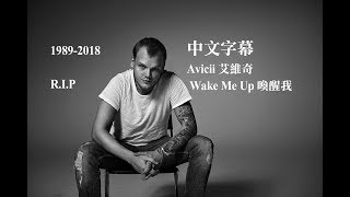 Avicii 艾維奇  Wake Me Up 喚醒我【中文字幕】19892018RIP [upl. by Suoivatnod]