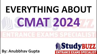 All about CMAT 2024 amp Best colleges  Exam pattern CMAT Cutoff Top CMAT colleges Important topics [upl. by Giddings246]