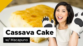 Cassava Cake Recipe Filipino Dessert [upl. by Notned]