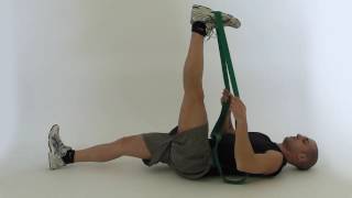 Stretching ischiocrurali con Loop Bands® [upl. by Bohaty595]