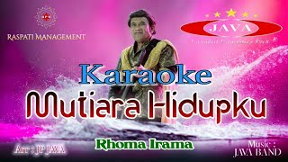 Karaoke Mutiara Hidupku  Rhoma Irama amp Soneta Group  Java Karaoke [upl. by Vlada]