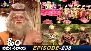 Parvati Devi afraid of the Asuras  Episode 238  Om Namah Shivaya Telugu Serial SriBalajiMovies [upl. by Ahsenid]