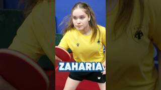 ZAHARIA The AEK Table Tennis Superstar You Need to Watch Now ⭐🏓🔥 [upl. by Nivlen254]