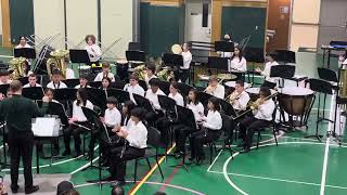 Yokosuka Middle School Concert Band Arabian Dances By Roland Barrett [upl. by Calmas]