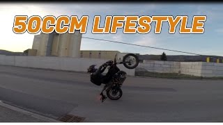 50ccm Supermoto lifestylewheelieshusqvarnabetaaprilia [upl. by Ellerehs]